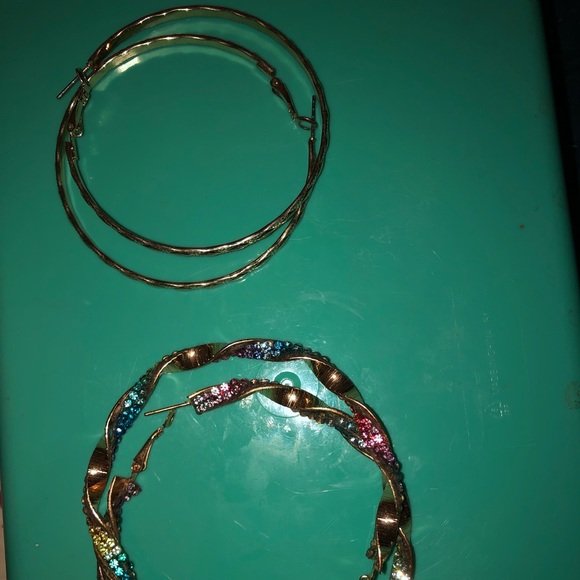 Two Pair Hoops